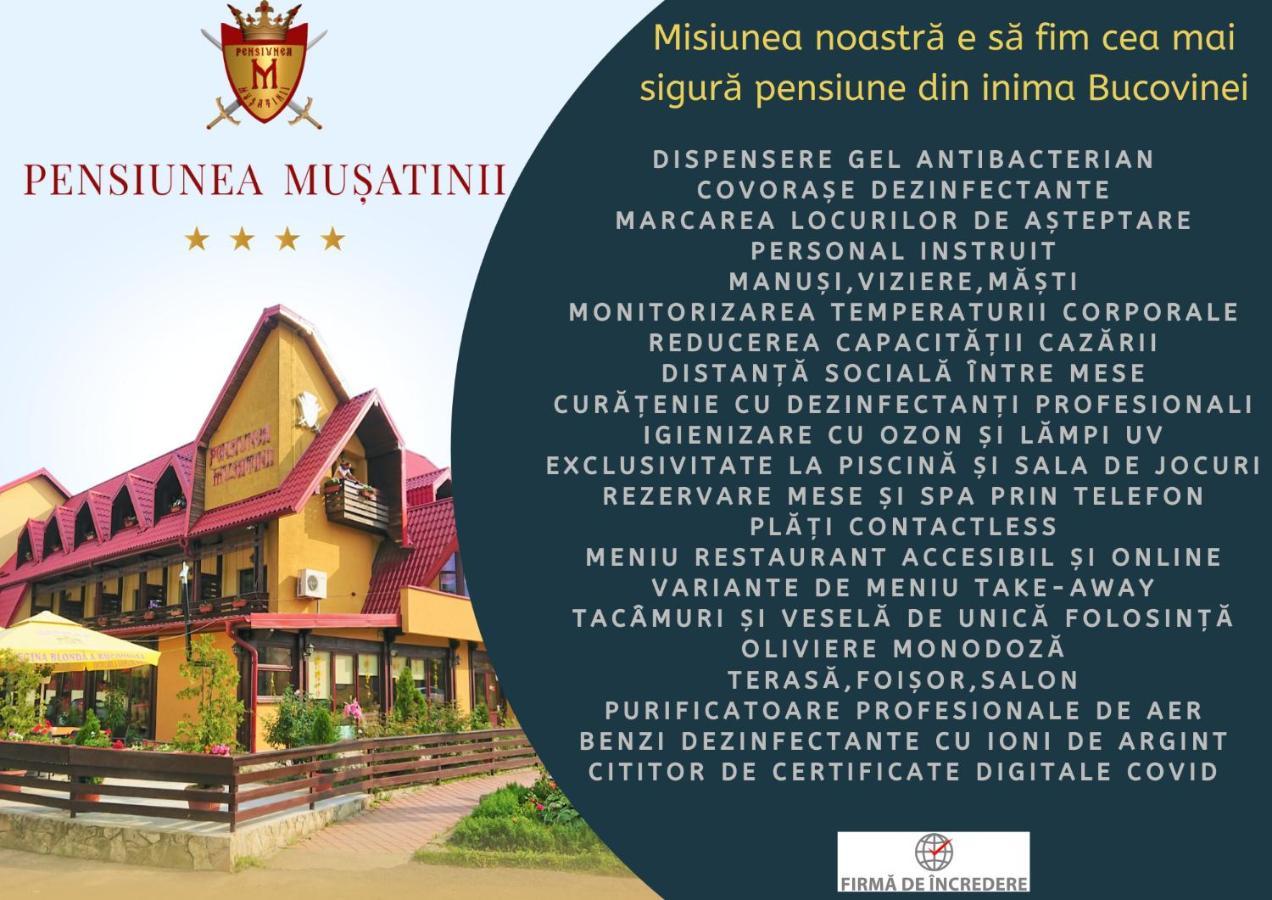 Pensiunea Musatinii Путна Экстерьер фото