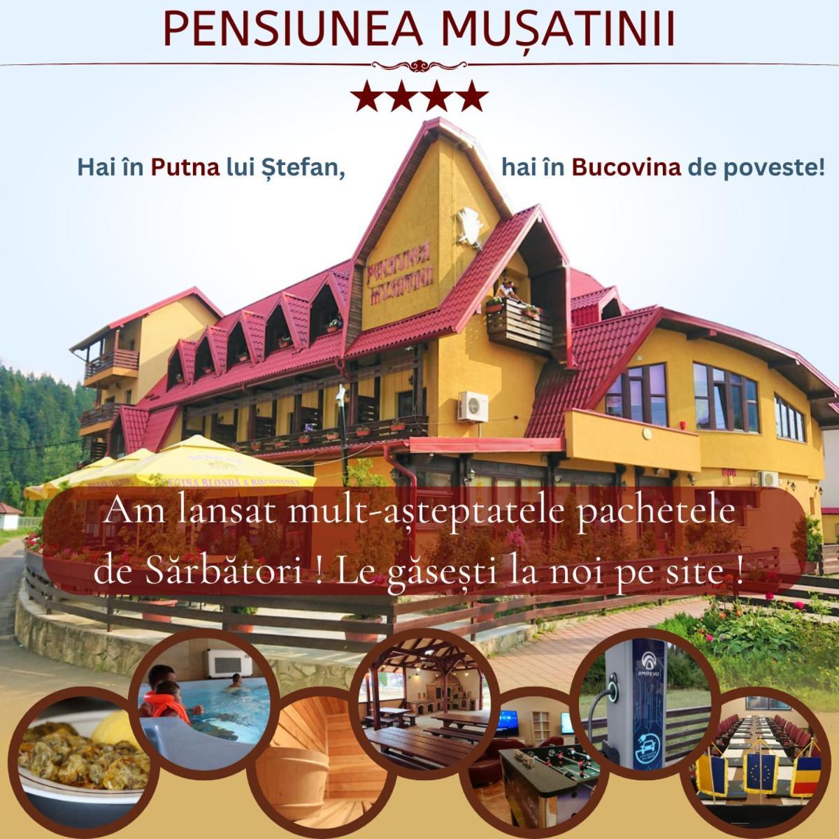 Pensiunea Musatinii Путна Экстерьер фото