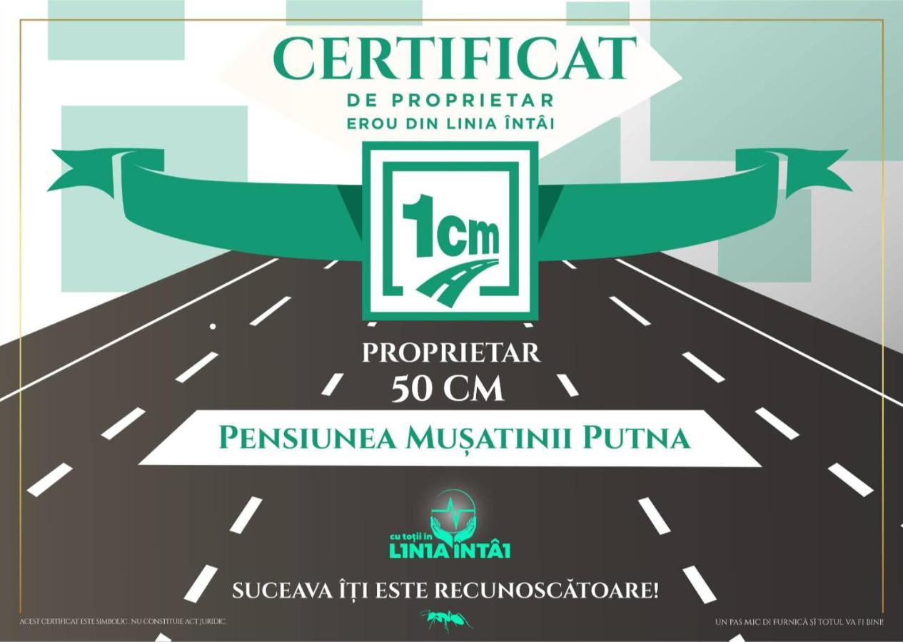 Pensiunea Musatinii Путна Экстерьер фото